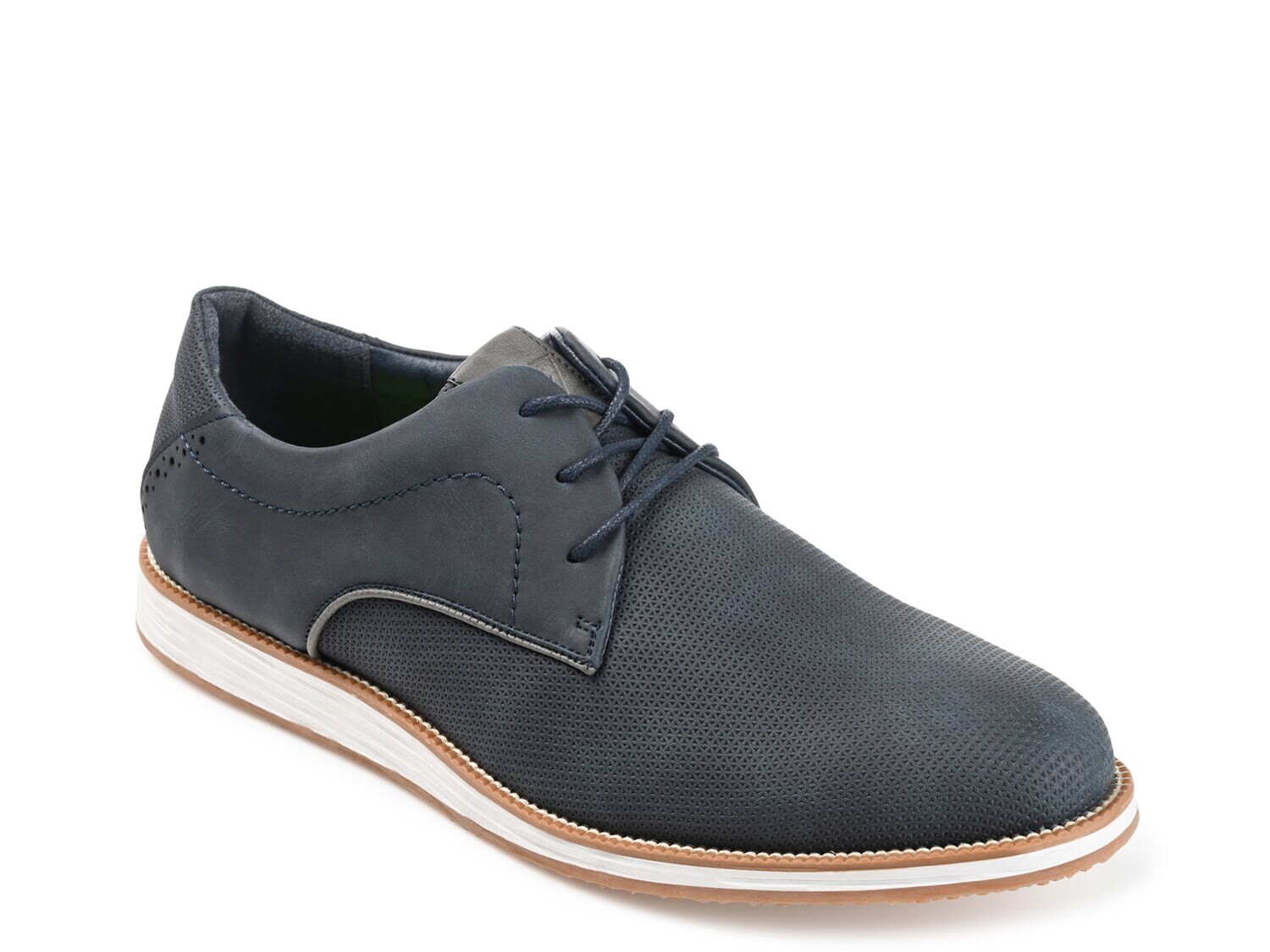 

Оксфорды Vance Co Blaine Derby, синий, Синий;серый, Оксфорды Vance Co Blaine Derby, синий
