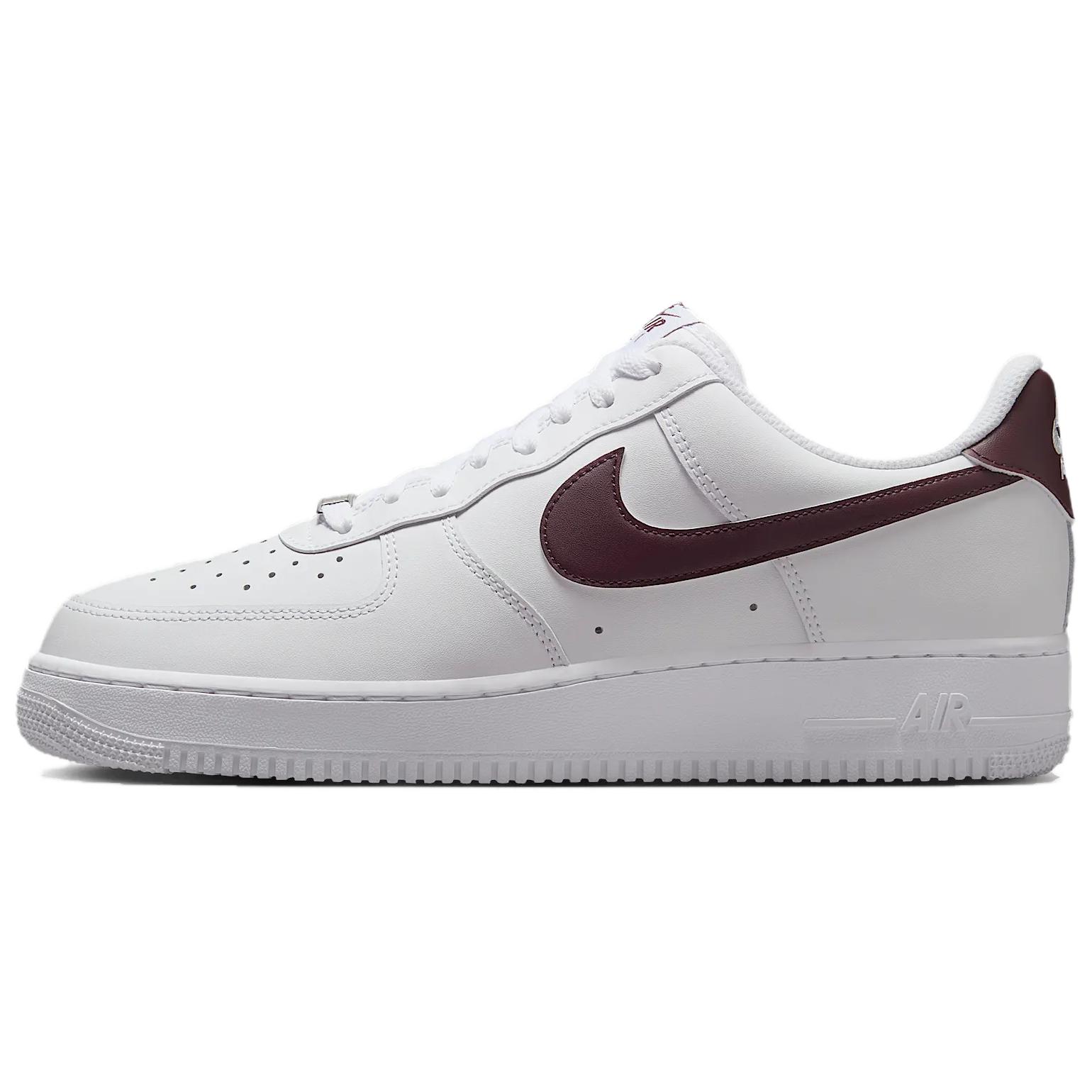 

Nike Кроссовки Air Force 1 Low '07 White Burgundy Crush