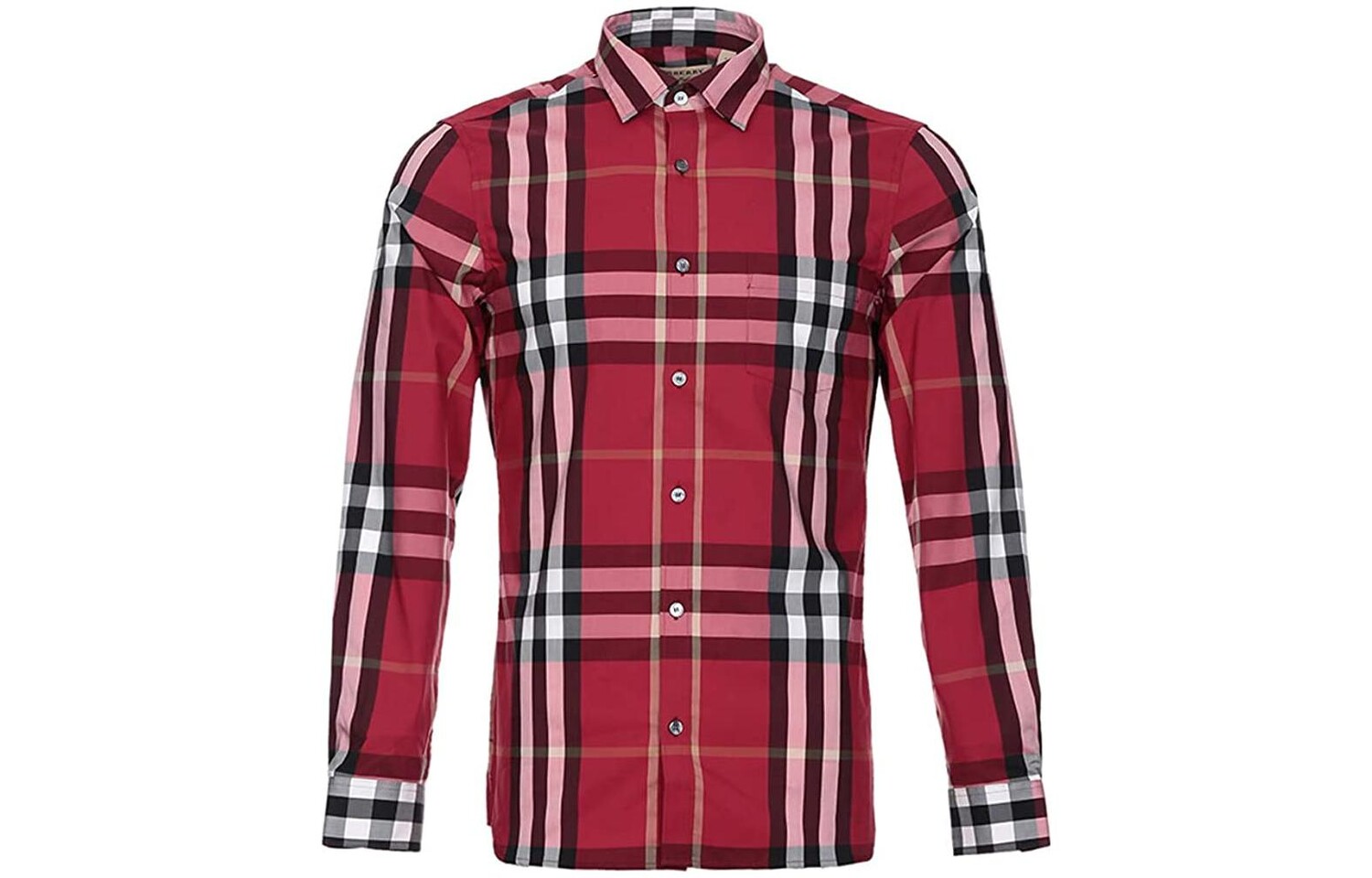 

Рубашка мужская красная Burberry, красный