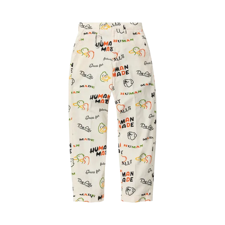 

Брюки Human Made Printed Chino 'White', белый