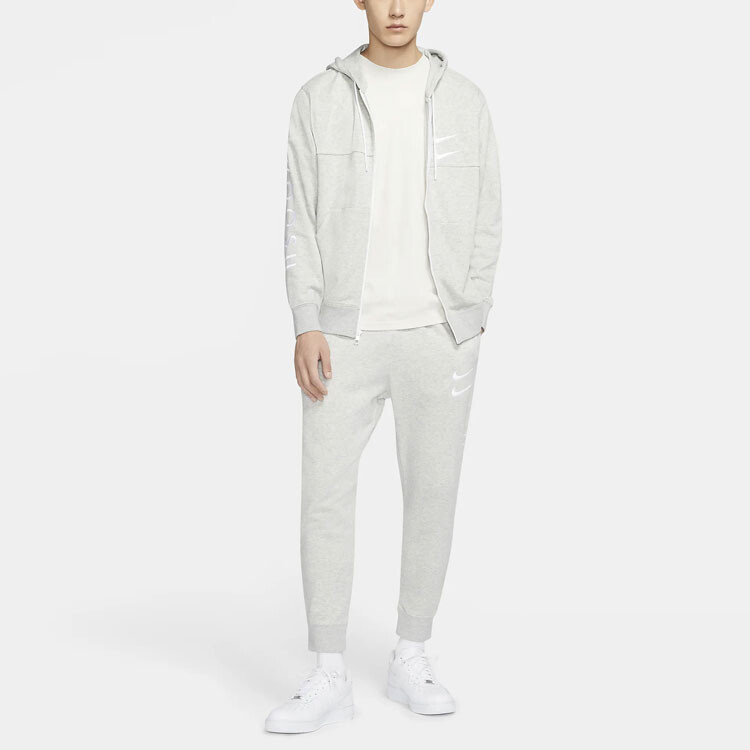Куртка мужская, цвет серый, вереск Nike, цвет Heather Gray — фото 3