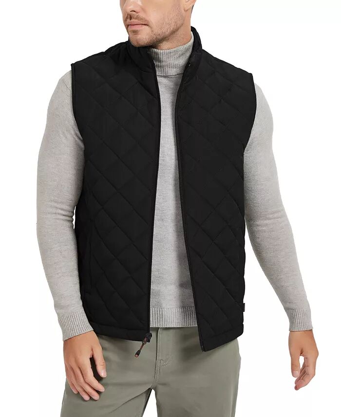 

Мужской жилет Diamond Quilted Heritage Hawke & Co., черный