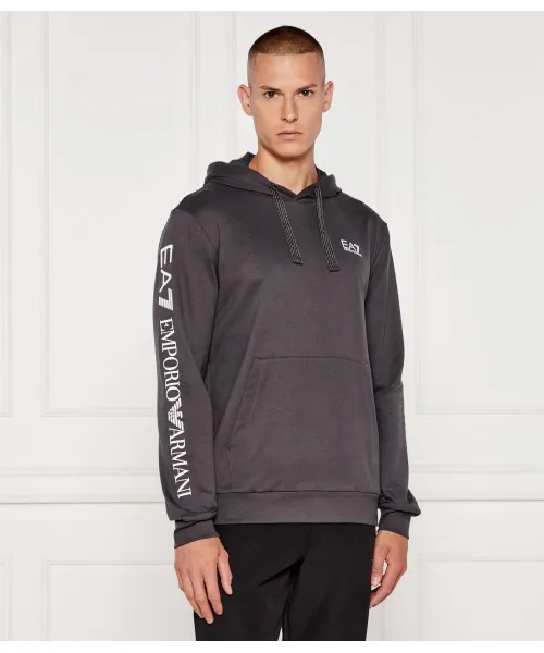 

Толстовка Regular fit Ea7, серый