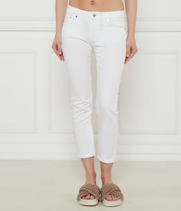 

Джинсы розовые Slim fit Dondup - Made In Italy, белый