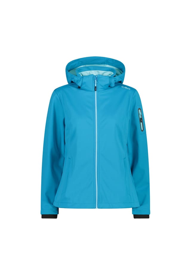 

Куртка Softshell с капюшоном на молнии Cmp, синий