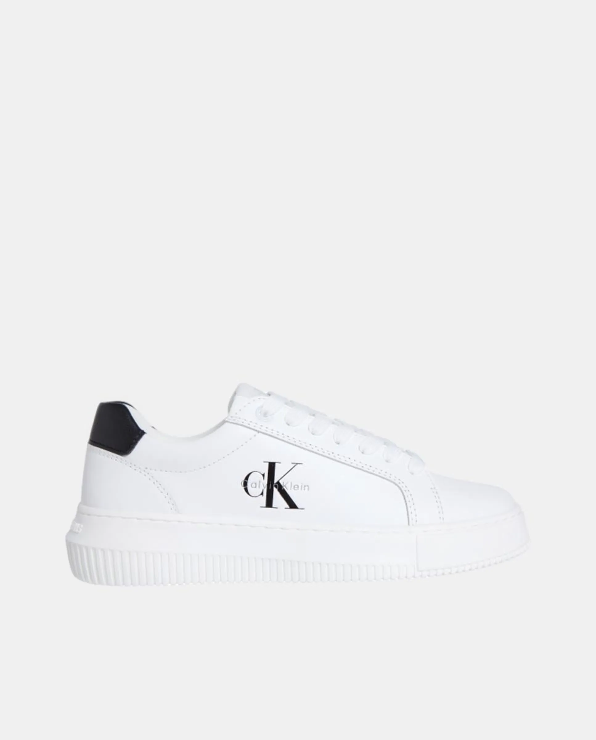 Массивные кожаные кроссовки Calvin Klein, белый