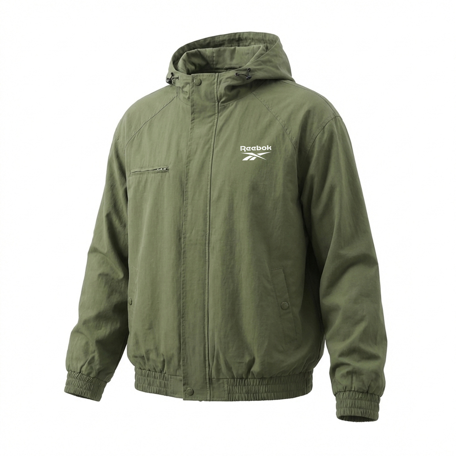 

Куртка Unisex Hooded Moderate Others Reebok, army зеленый