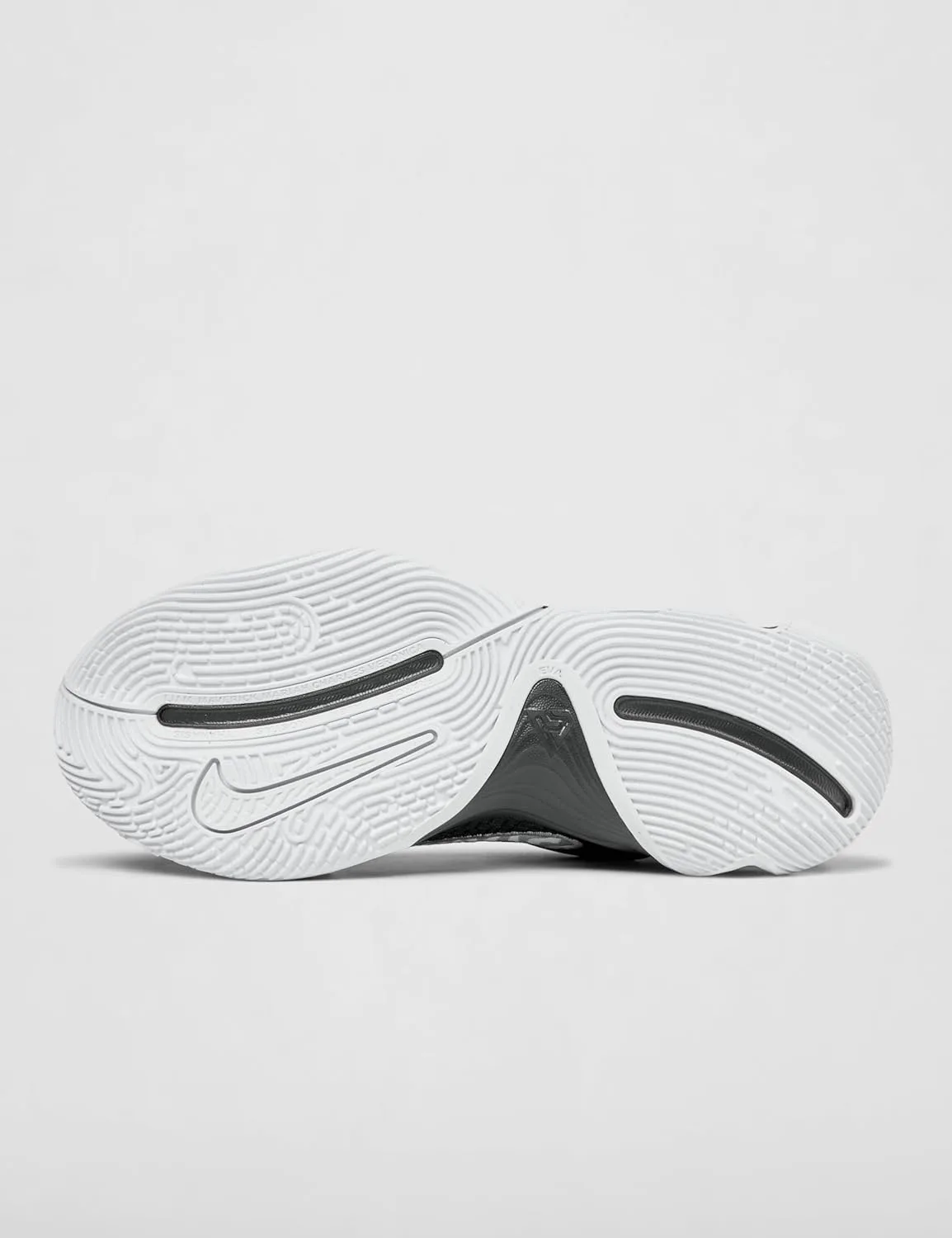 Кроссовки для баскетбола Nike Giannis Immortality 4 для взрослых унисекс, черный/белый/серый — фото 4