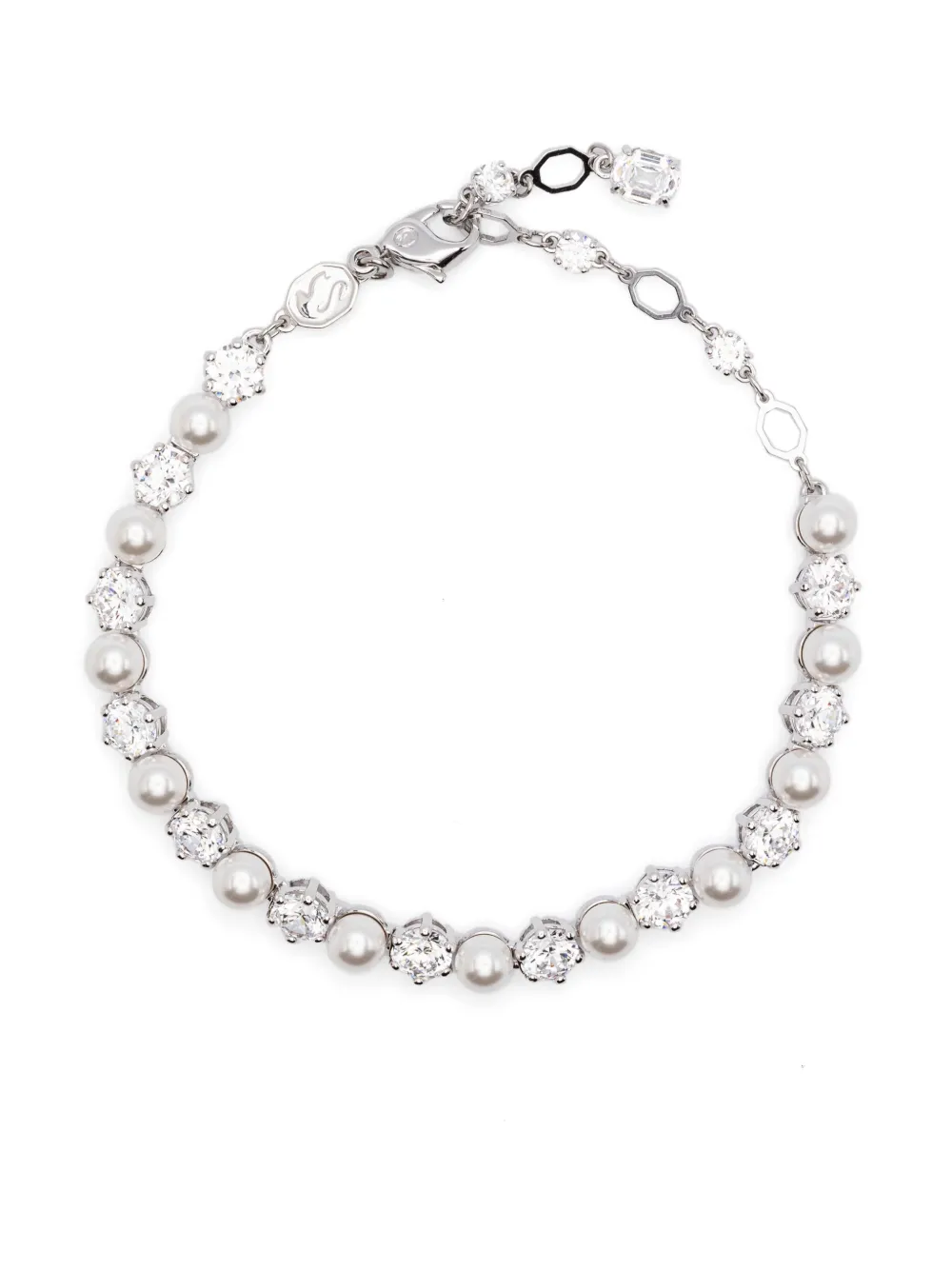 

Браслет Matrix Tennis Swarovski, серебяный