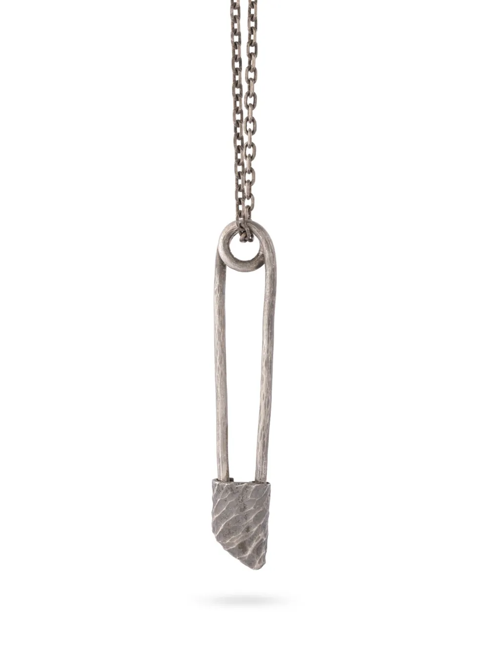 

Колье с подвеской Safety Pin Holzpuppe, серебяный