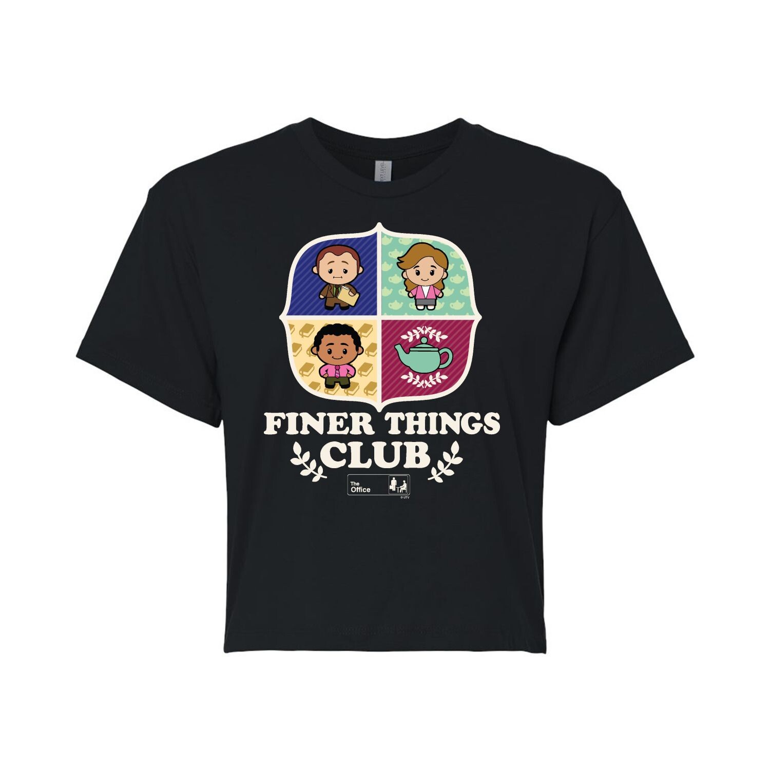 

Укороченная футболка The Office Finer Things для юниоров Licensed Character