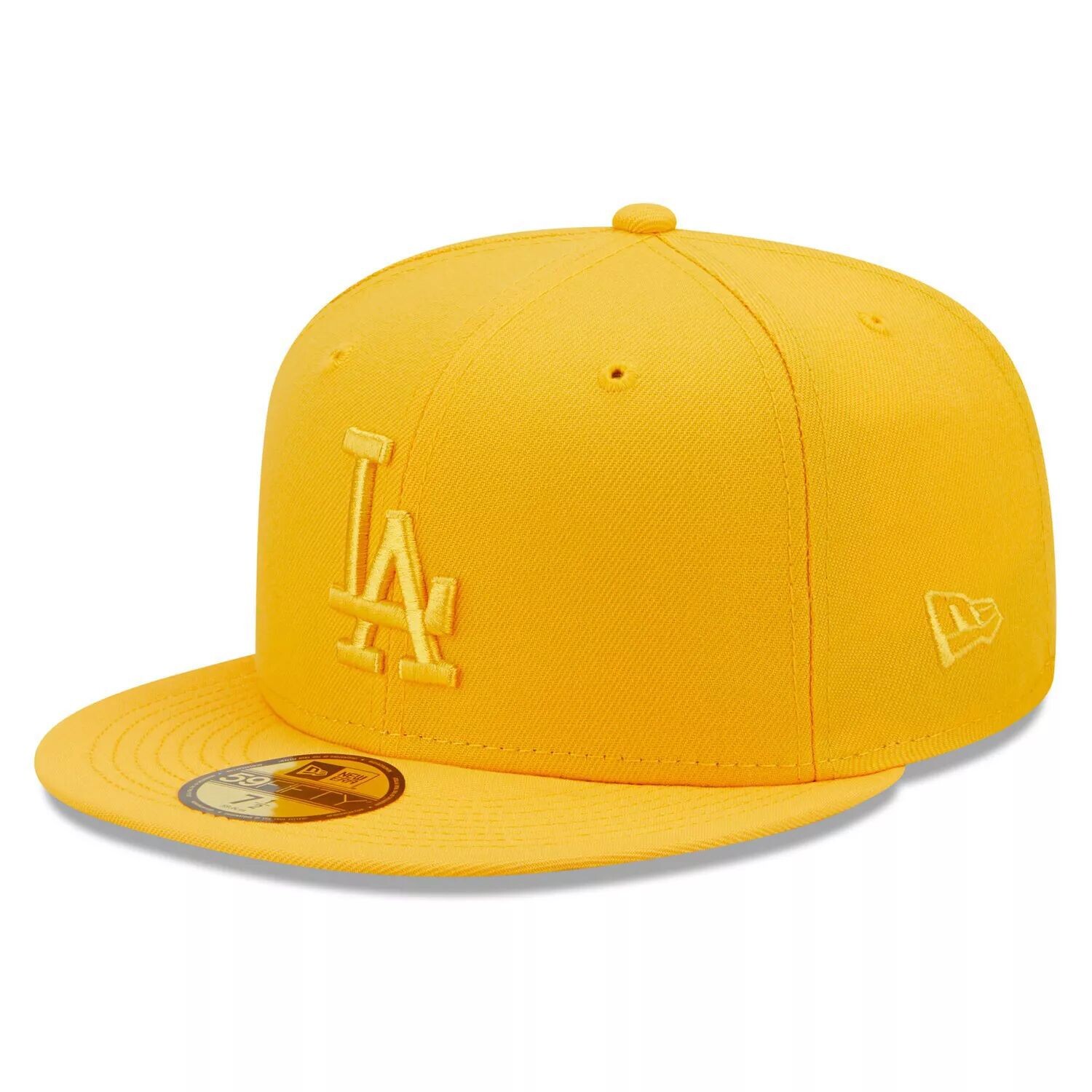 

Мужская приталенная шляпа New Era Gold Los Angeles Dodgers в тон 59FIFTY