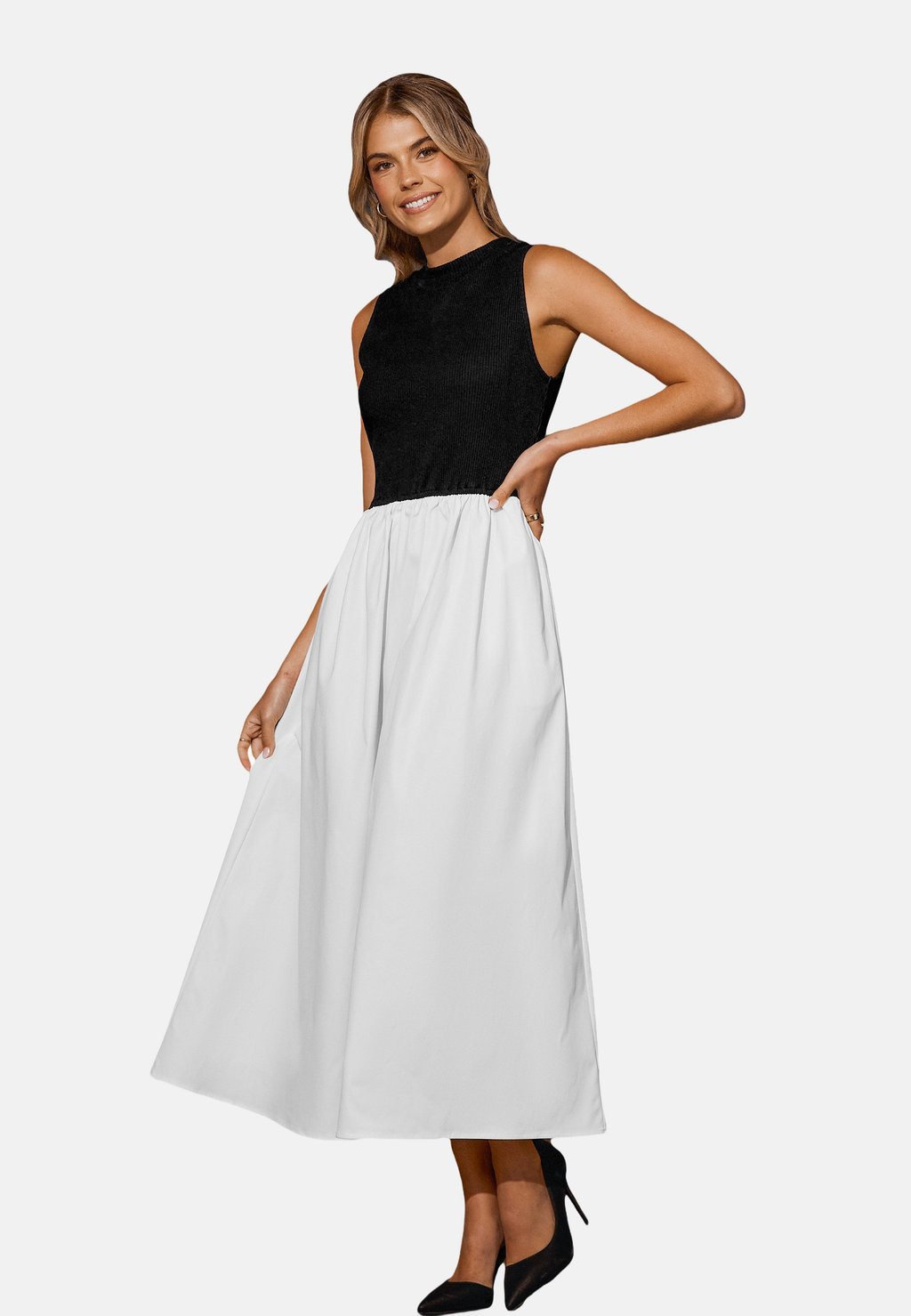 

Платье макси TANK CASUAL Cupshe, черный