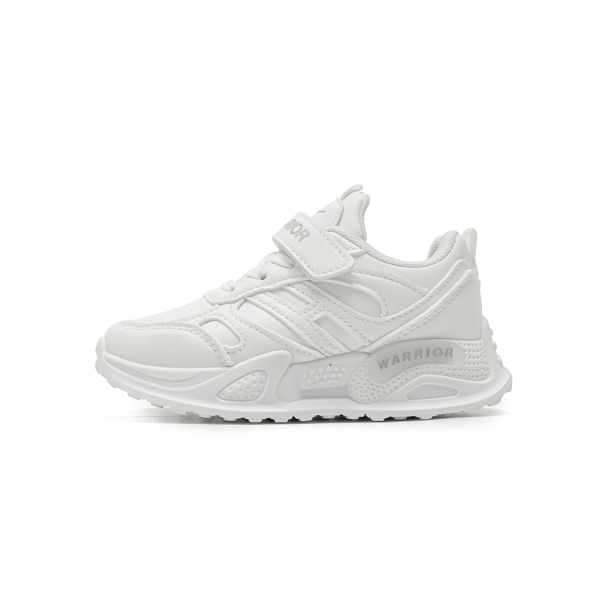 

WARRIOR Детские кроссовки для девочек из синтетической кожи, устойчивые к истиранию, легкие, с амортизацией, низкие, повседневные для мальчиков