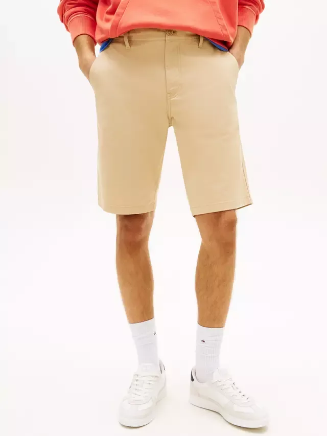 Шорты-чиносы из саржи Scanton Tommy Hilfiger, Beige