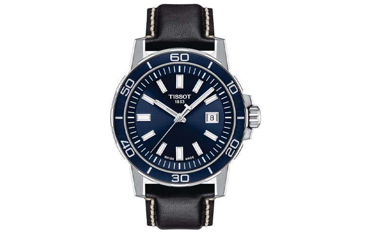 

TISSOT Часы Speed Dare Collection Quartz Movement Men's Watch Watch 44mm Blue Dial T125.610.16.041.00, Blue Dial