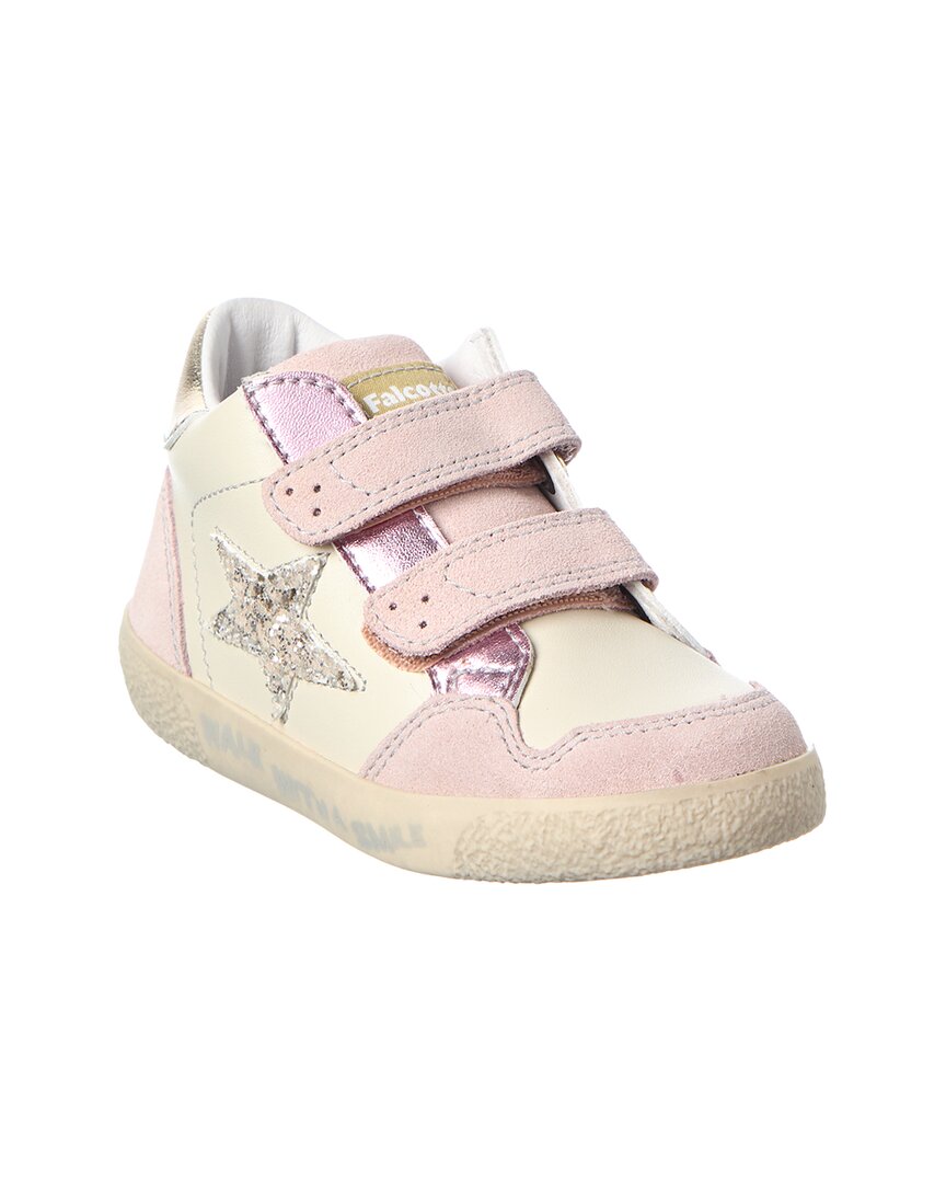 

Кроссовки Naturino Falcotto Alnoite High 2 из замши, розовый