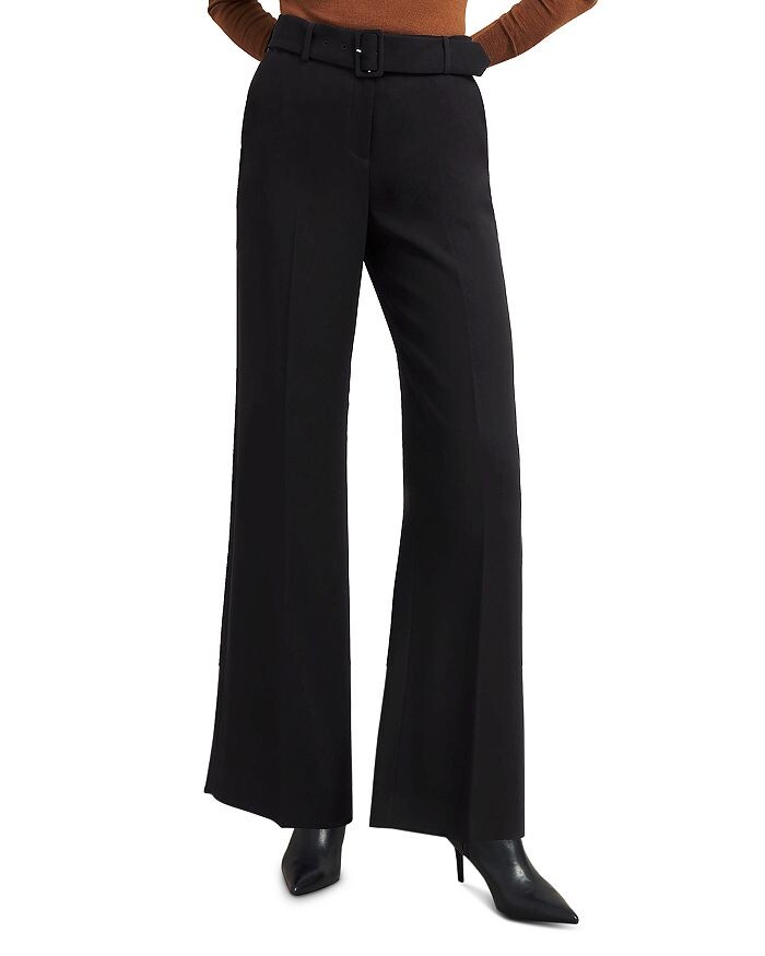 

HOBBS LONDON Брюки Drew с поясом, черный