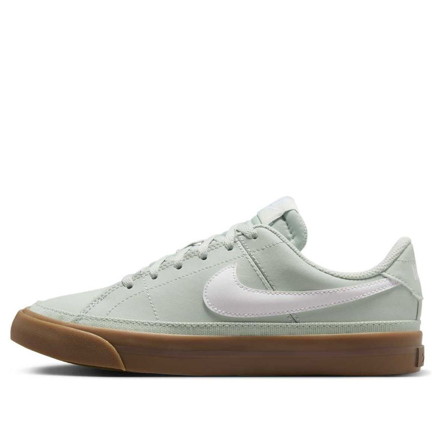 

Кроссовки (GS) Nike Court Legacy 'Light Silver Gum Dark Brown White', серый