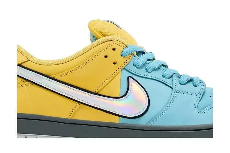 Кроссовки Nike SB Dunk Low, желтый — фото 2