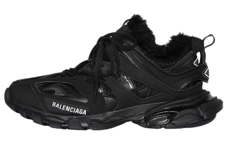 

Balenciaga Track Fake Fur Black Women's