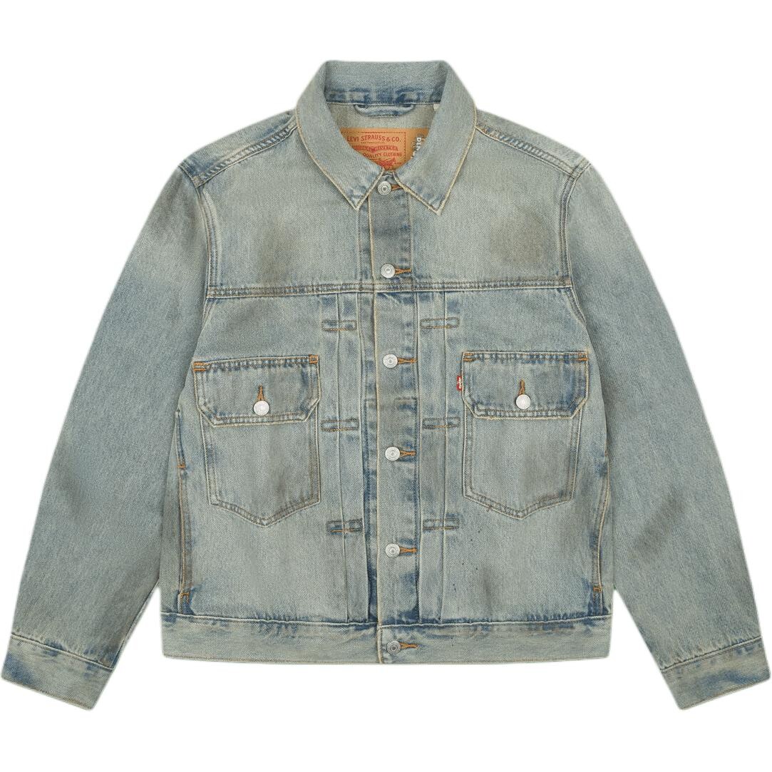 

Джинсовая куртка унисекс цвета индиго The Great Black Jockeys Series Denim Tears