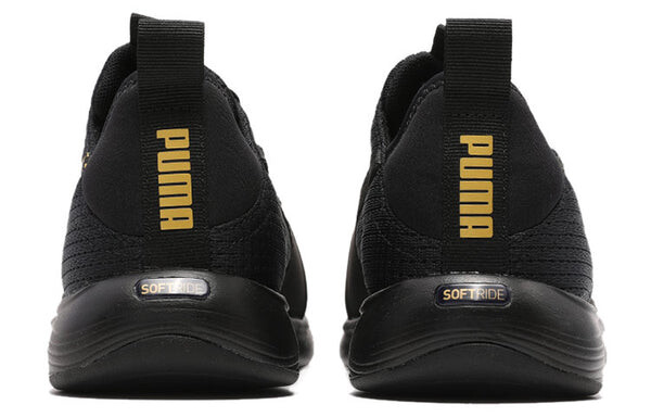 Кроссовки softride vital repel 'black team gold' Puma, черный — фото 3