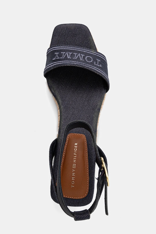 Сандалии TOMMY HILFIGER ESPAD MID WEDGE Tommy Hilfiger, темно-синий — фото 4
