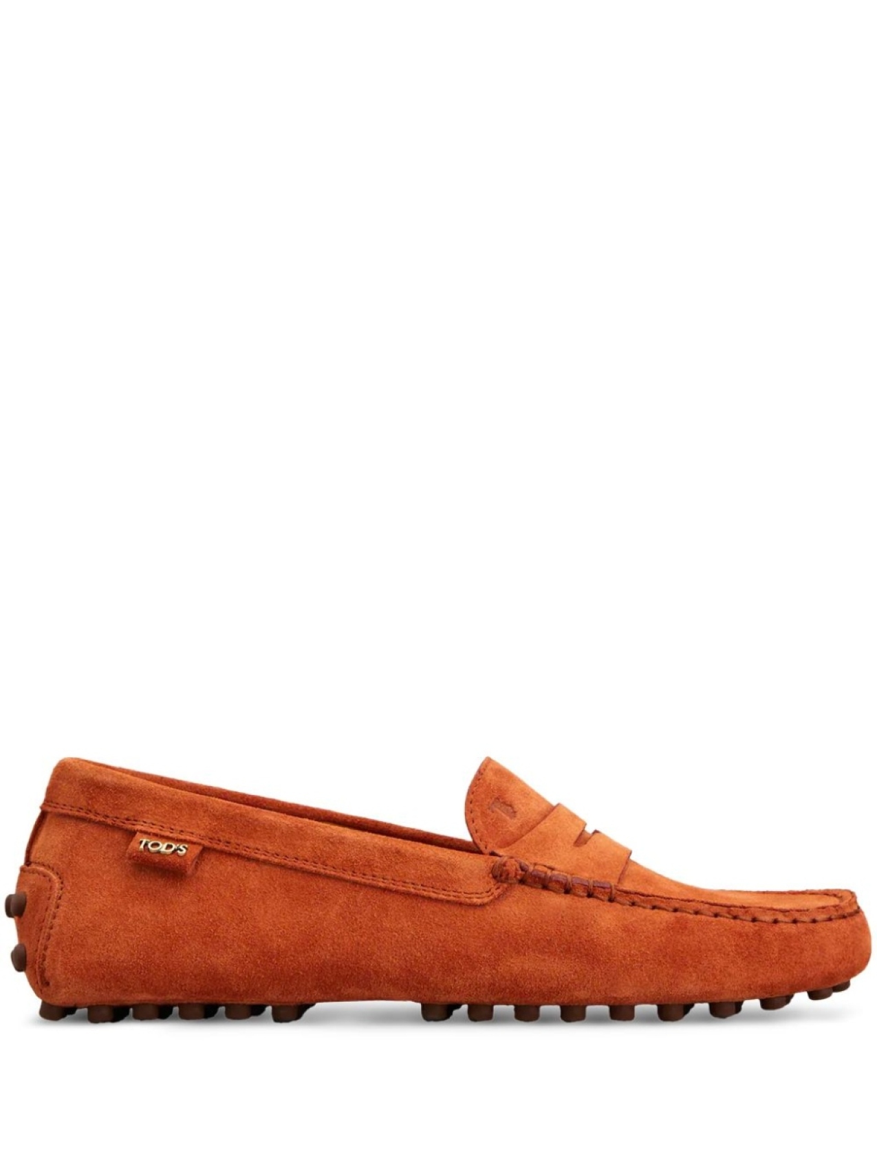 Tod's мокасины Gommino, оранжевый