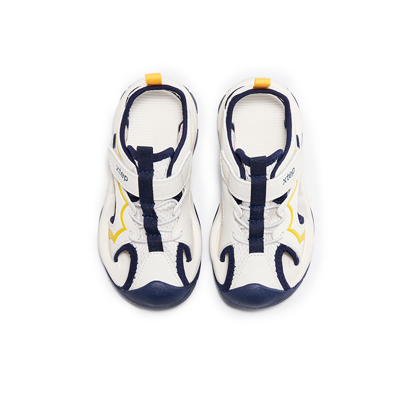 Детские сандалии Anti Kick Mid Top Kids' XTEP, белый/синий — фото 4