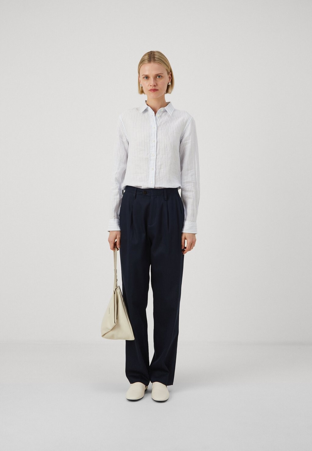 

Блузка-рубашка Stripe Shirt GANT, голубой/белый