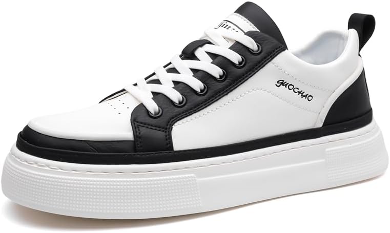 

Мужские повседневные спортивные туфли на открытом воздухе 2025 года, кожаные, с тонкими ремешками, круглый носок, мягкие и легкие, для ходьбы, размеры 39-44 Sfwarmart, черный