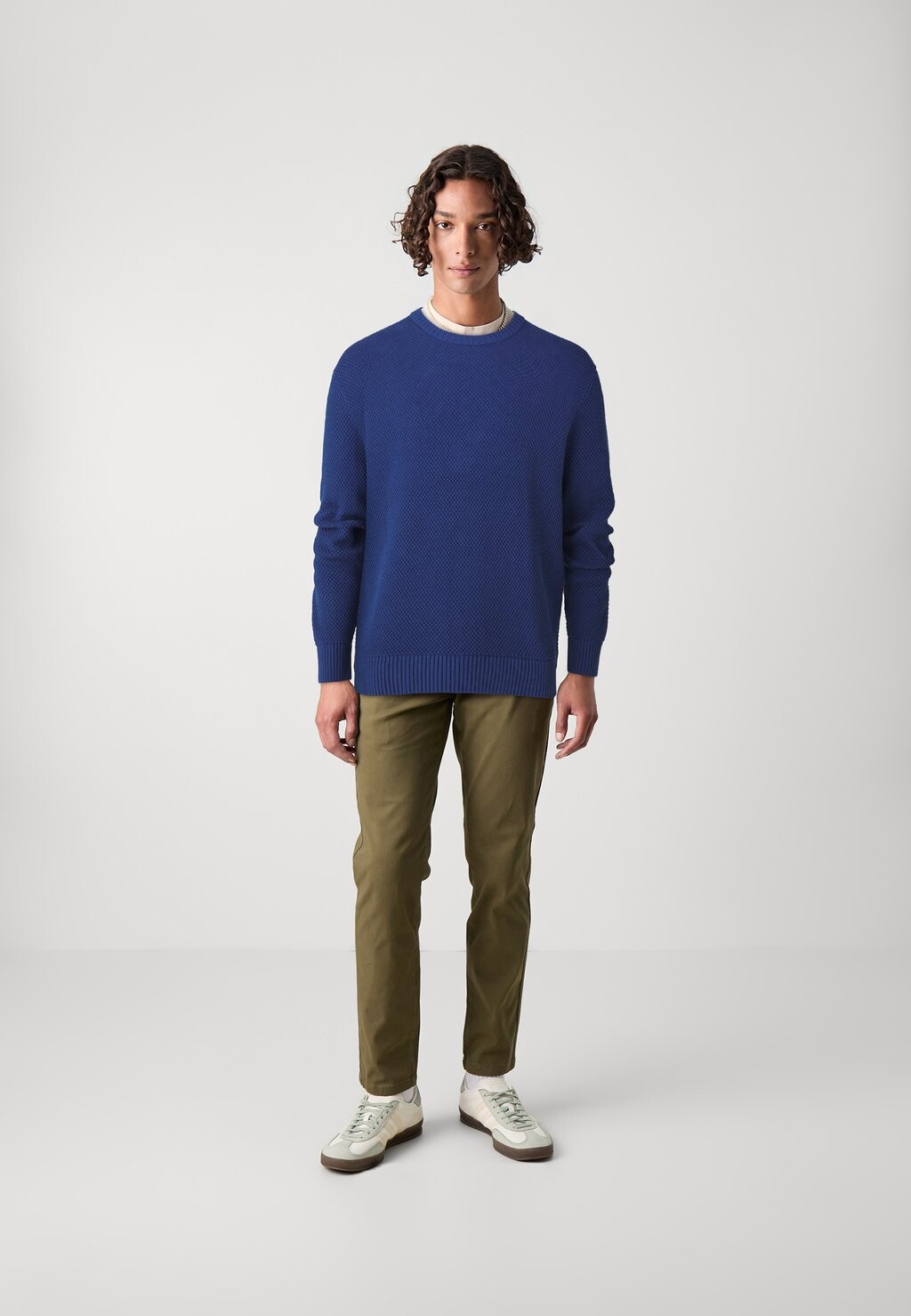 

Джемпер SLHHENNY RELAXED CREW NECK Selected Homme, синий