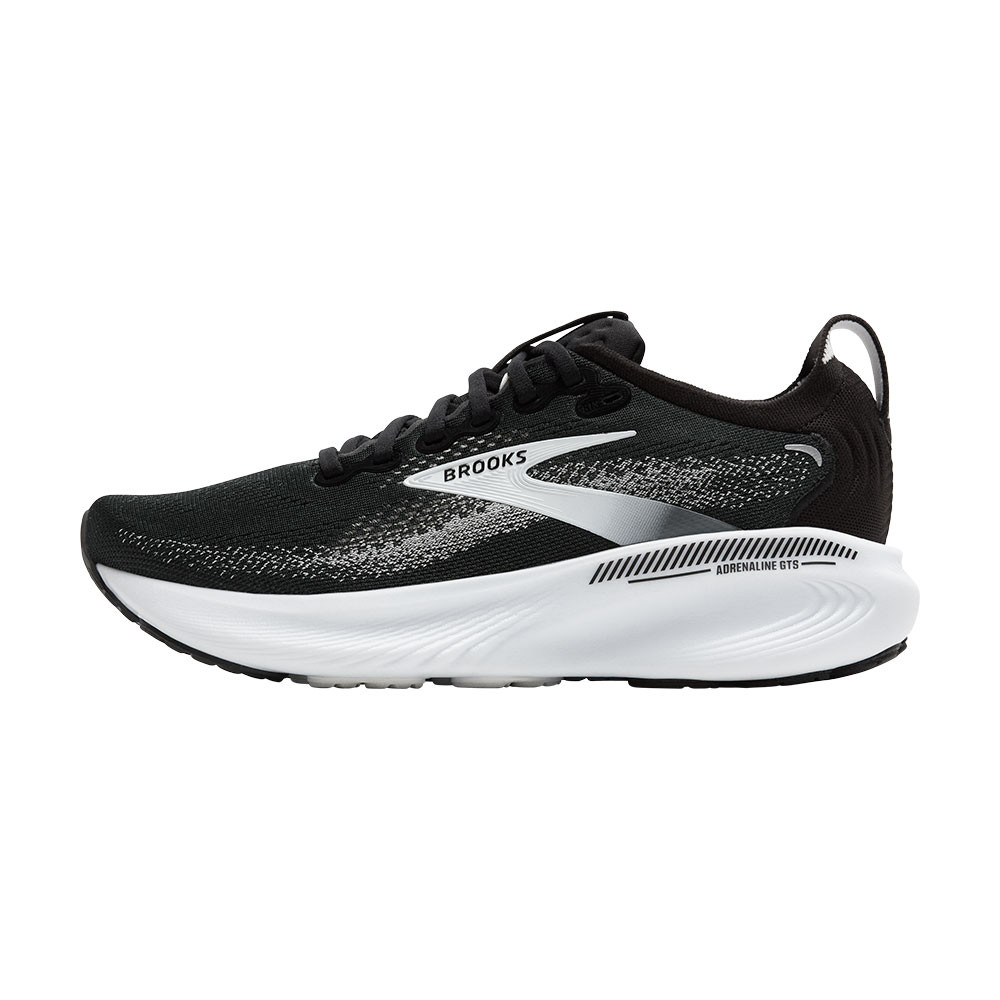 Кроссовки для бега Brooks Adrenaline GTS 25 (мужские), Black/Grey/White — фото 2