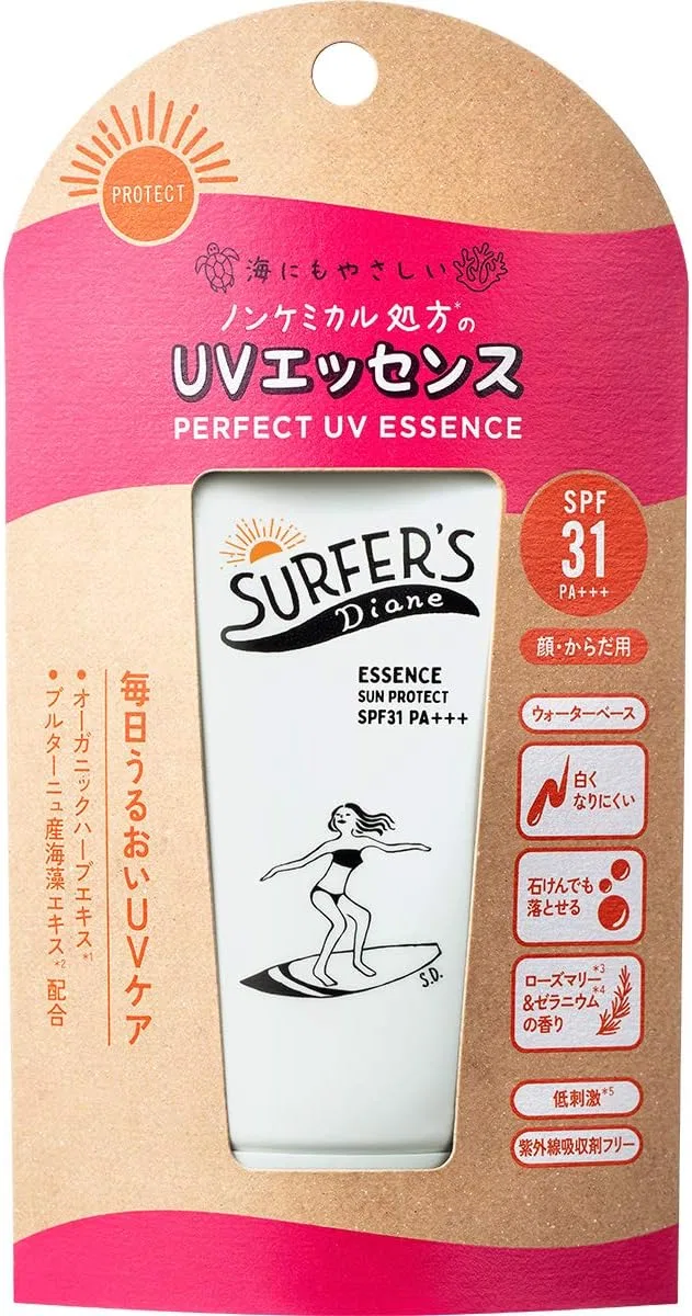 Солнцезащитная эссенция Non-chemical UV Essence Surfer's Diane SPF31 PA+++ 50 мл
