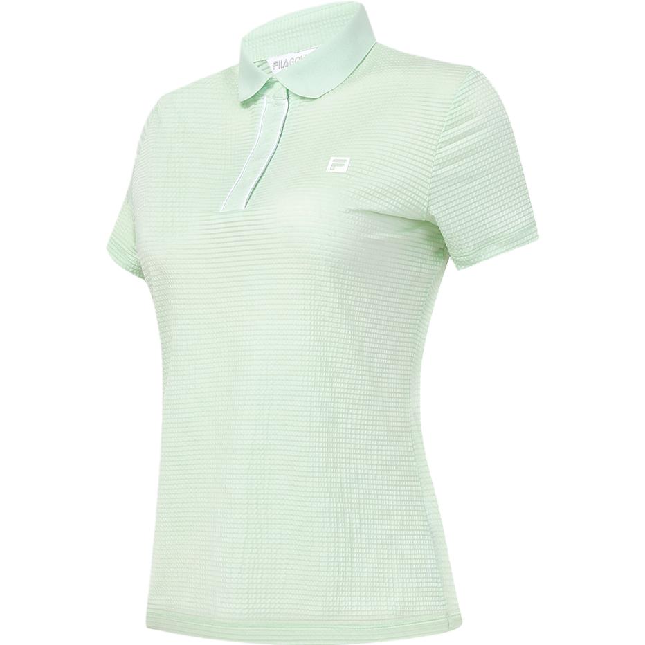 

Женская поло Pig Grass FILA, желто-зеленый