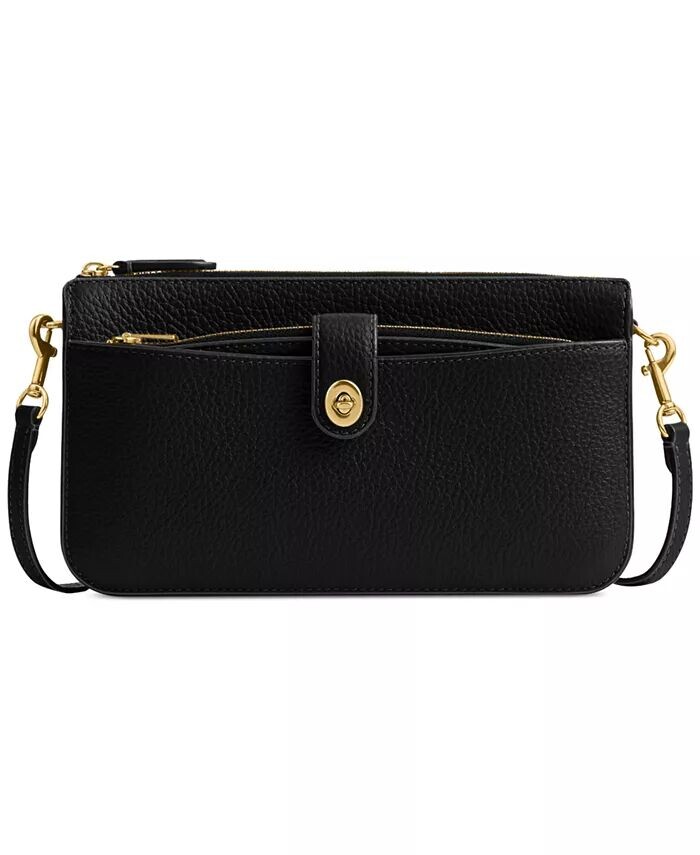 

Маленькая кожаная сумка через плечо Bella Coach, белый
