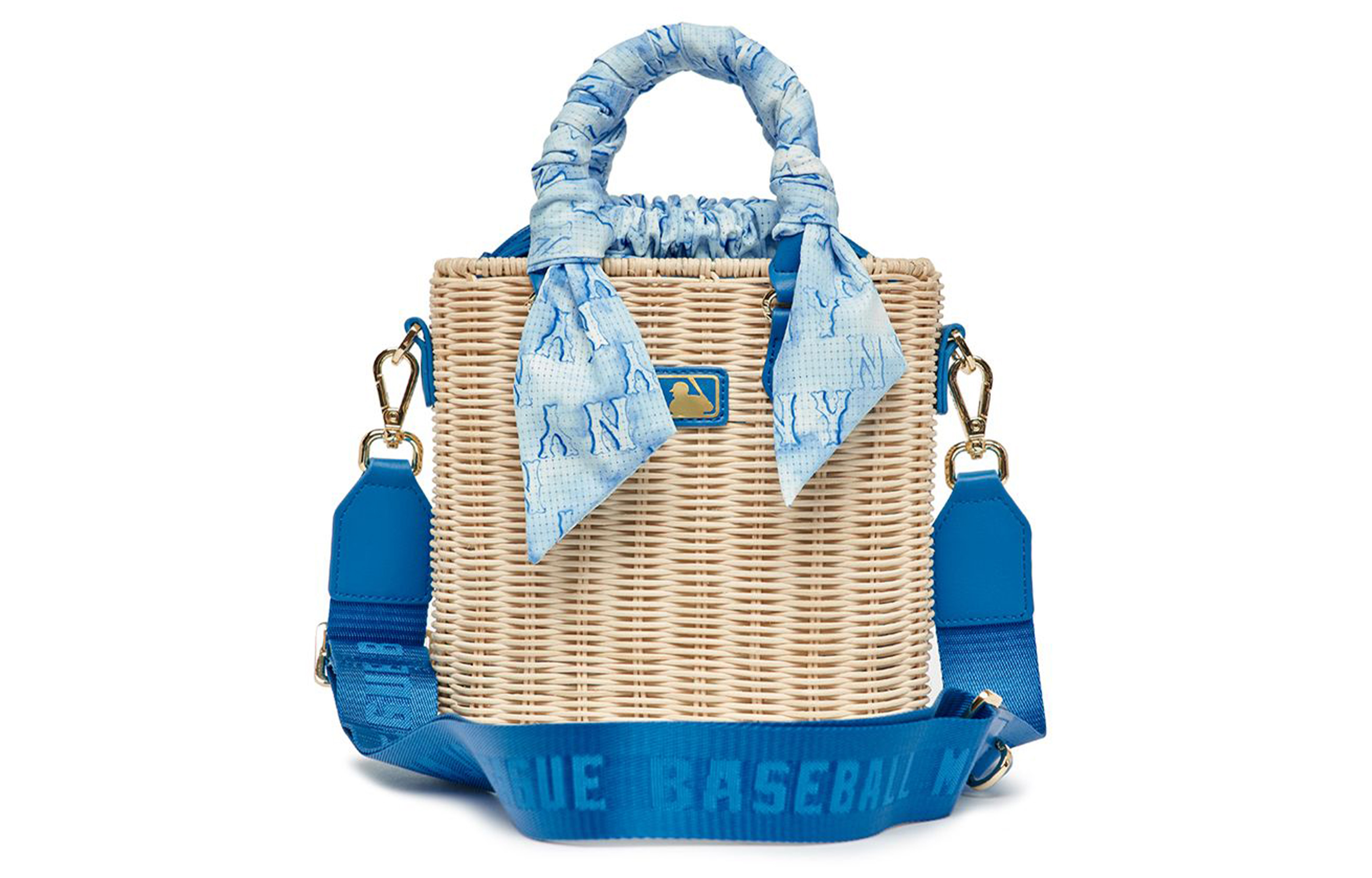 

MLB Сумка Raffia Polyurethane, плечевая сумка, кросс-боди Regular Men's Blue