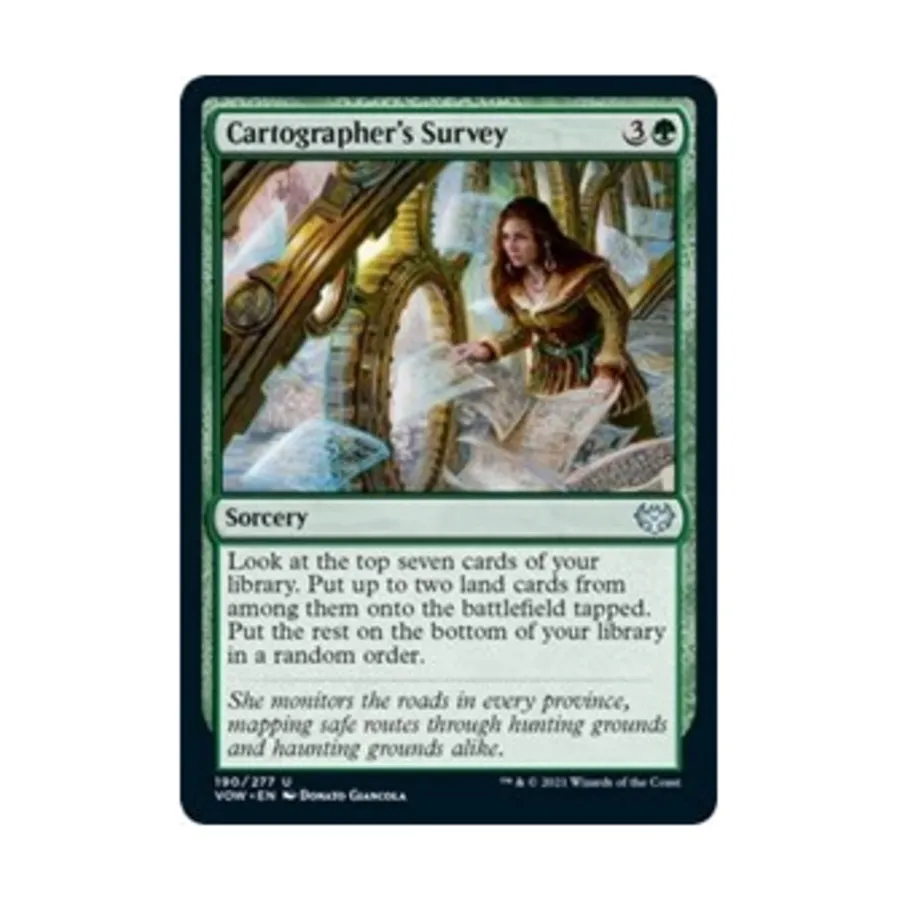 

CCG Обзор картографа (U), MTG - Innistrad: Crimson Vow