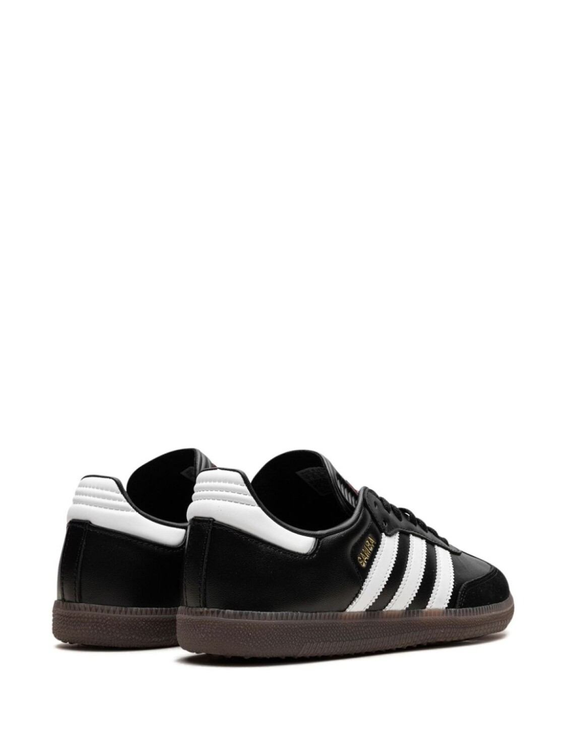 Кроссовки Adidas Samba "CBlack/FTWHT/Vivred", черный — фото 3