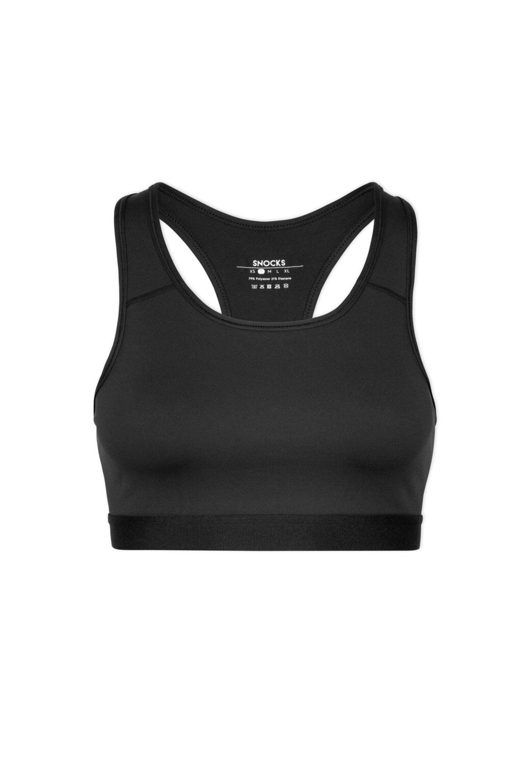 

Бюстгальтер SNOCKS Sport BH aus recyceltem Polyester 1 Stück, черный