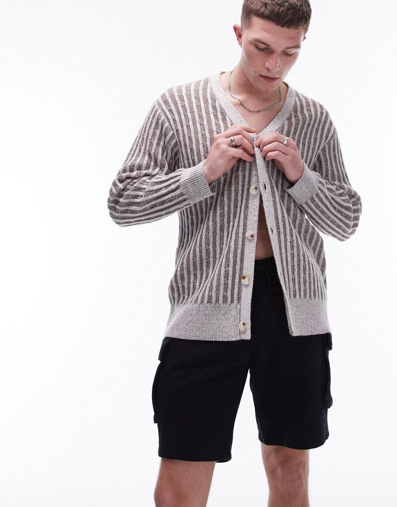 

Topman – черные шорты-карго