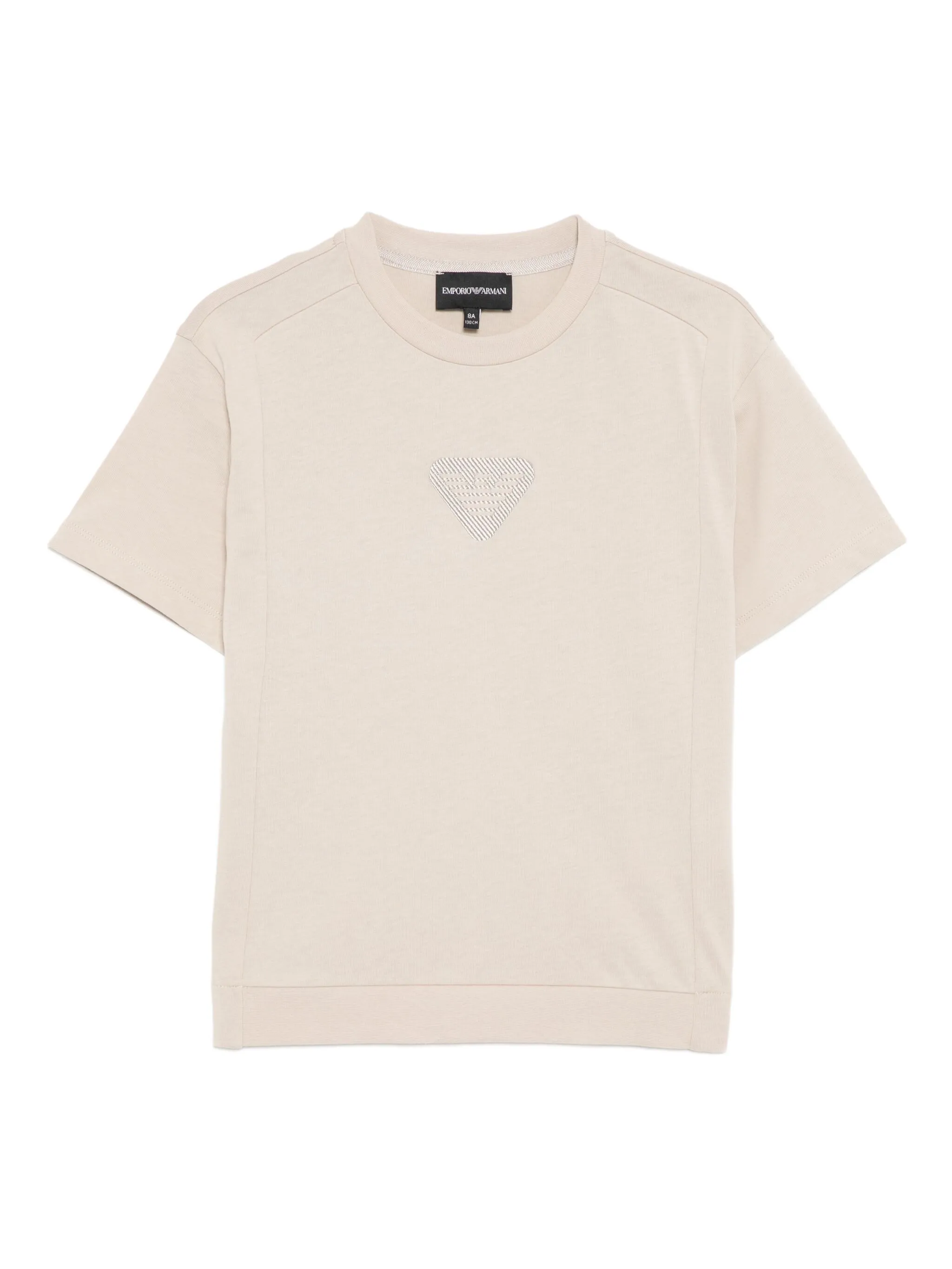

Футболка с логотипом ASV Emporio Armani Kids, нейтральный