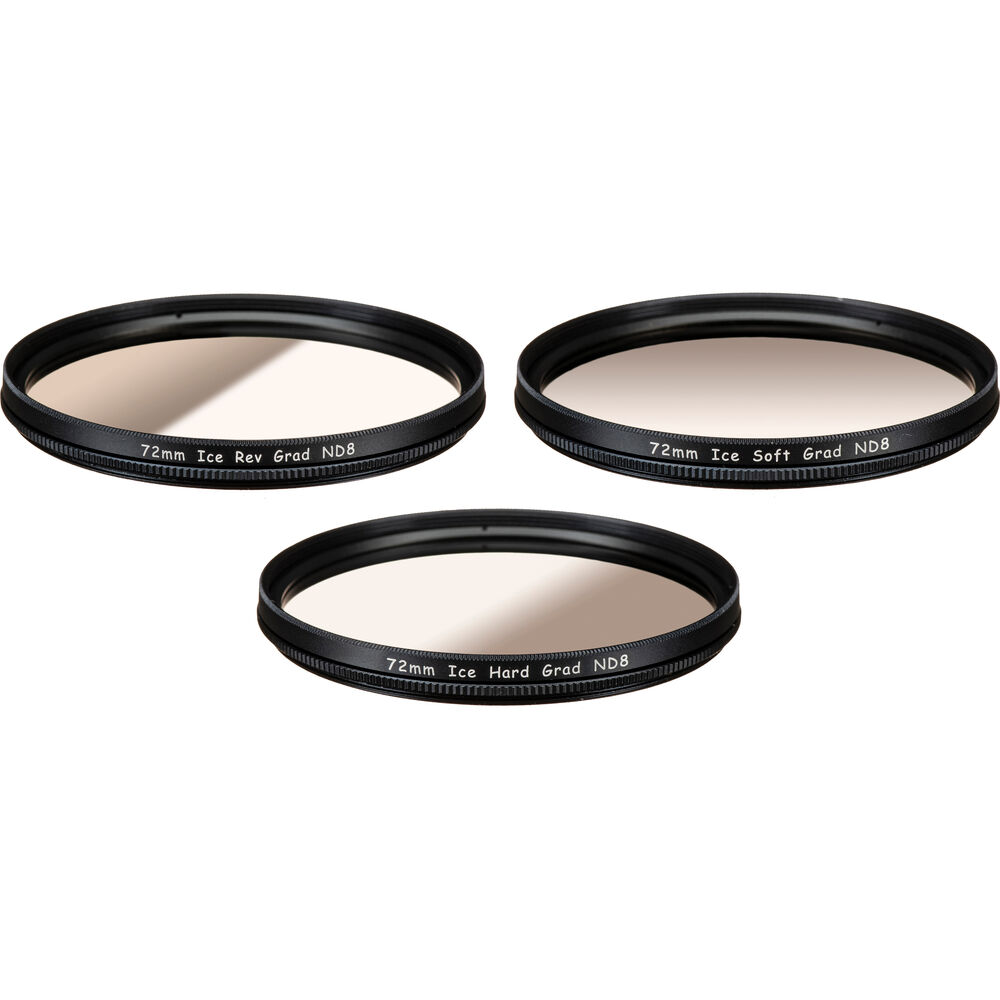 

Набор фильтров Ice Soft-Edge Graduated, Hard-Edge Graduated, and ICE-GNDSET3-72