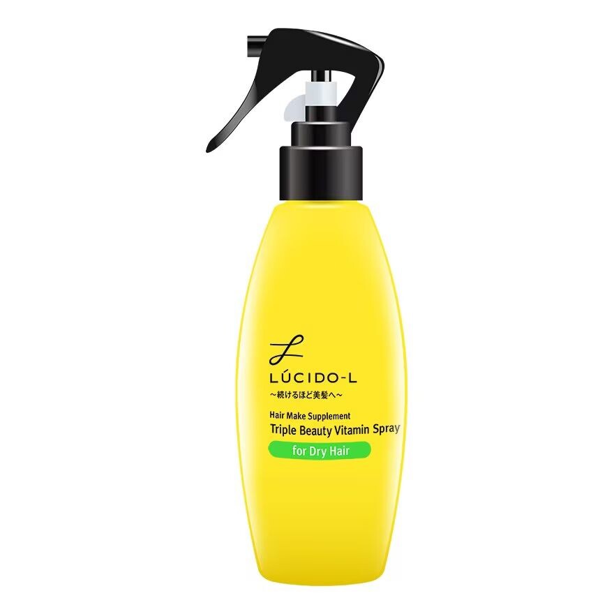 

Lucido-L Hair Make Supplement Triple Beauty Витаминный спрей для сухих волос 200 мл, Yellow