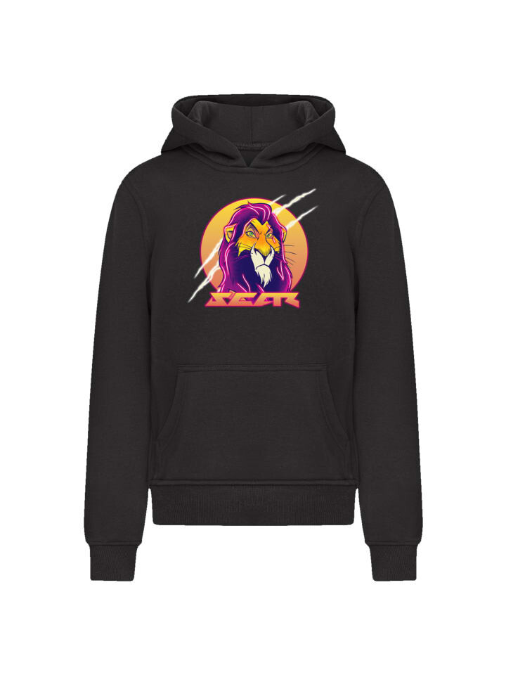 

Пуловер F4NT4STIC Hoodie Disney Bösewichte Scar flashlight, черный