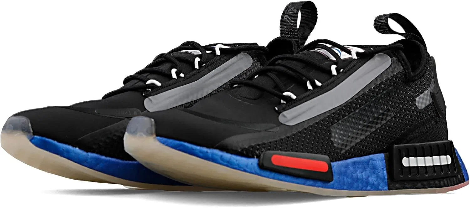 Мужские низкие кроссовки Adidas Spectoo NMD_R1, черный/красный — фото 4