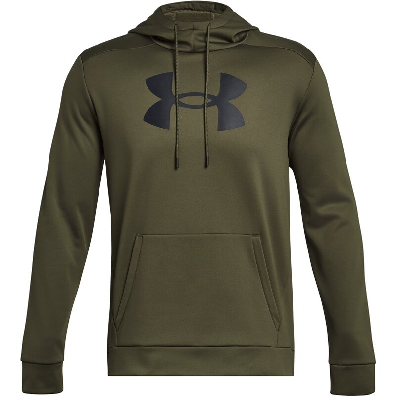 

Толстовка с капюшоном UA Armor Fleece с большим логотипом HD Under Armour, зеленый