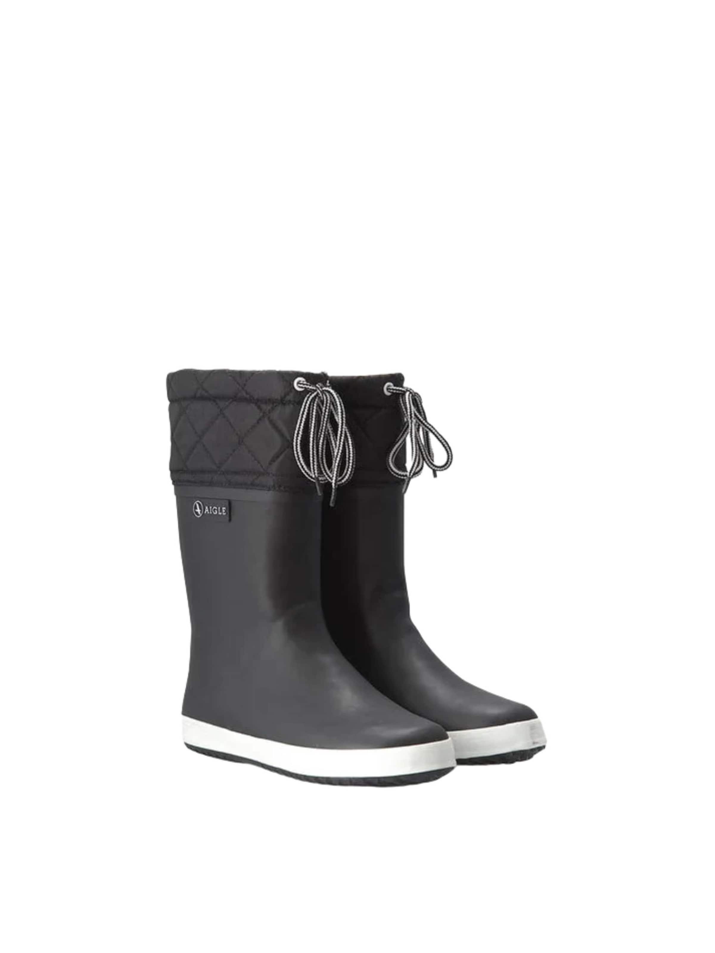 AIGLE Резиновые сапоги 'GIBOULEE' черные