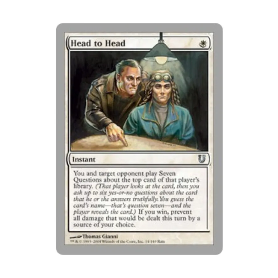 

CCG Лицом к лицу (U), MTG - Unhinged
